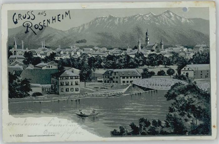 Rosenheim Bayern Rosenheim Oberbayern  x 1901
