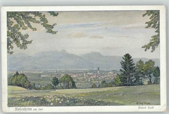 Rosenheim Bayern Rosenheim Oberbayern KünstlerRudolf Sic
