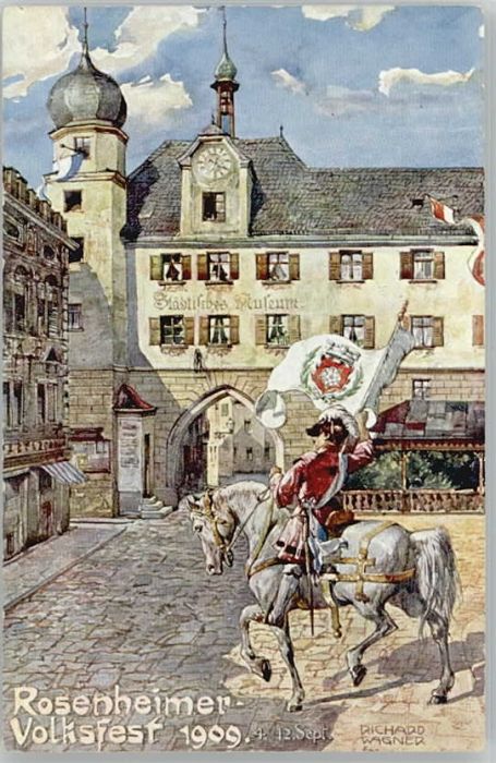 Rosenheim Bayern Rosenheim Oberbayern KünstlerRichard Wa