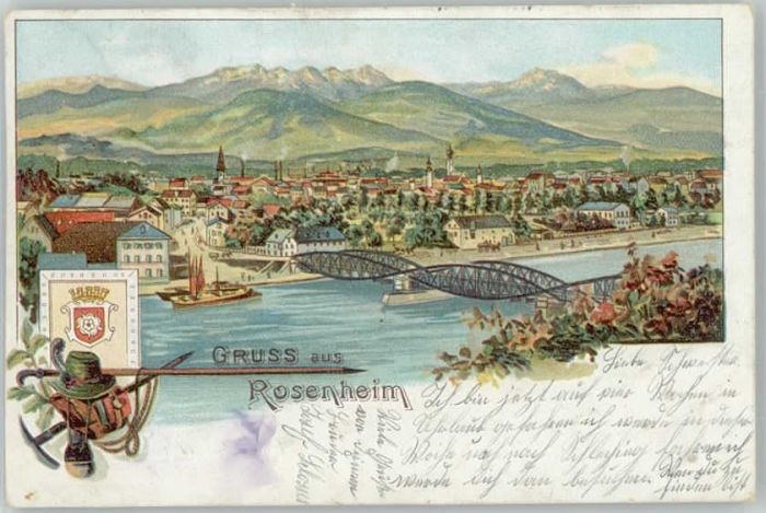 Rosenheim Bayern Rosenheim Oberbayern  x 1902