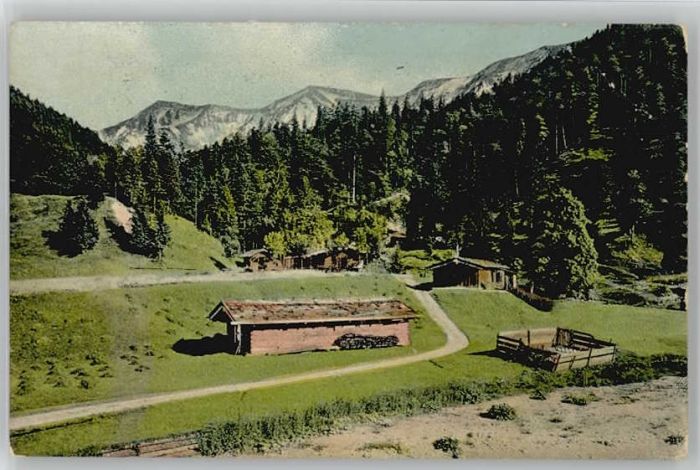 Wildbad Kreuth Siebenhütte ungelaufen ca. 1920