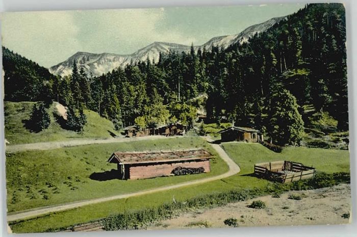 Kreuth Tegernsee Siebenhuetten ungelaufen ca. 1920