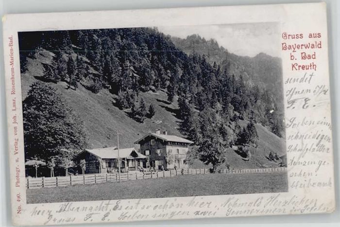 Kreuth Tegernsee  x 1904