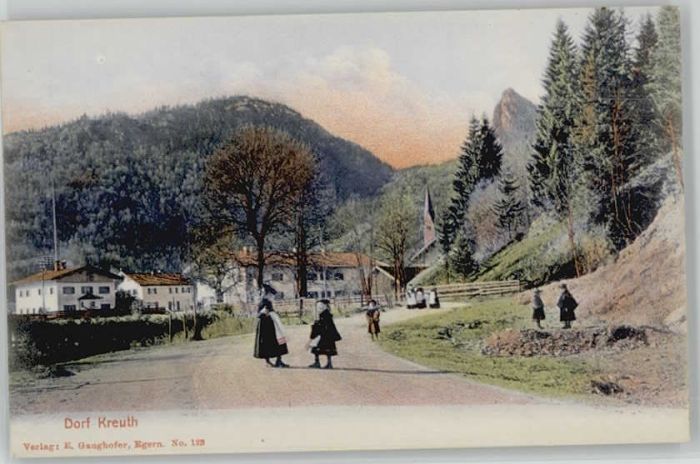 Kreuth Tegernsee  ungelaufen ca. 1900