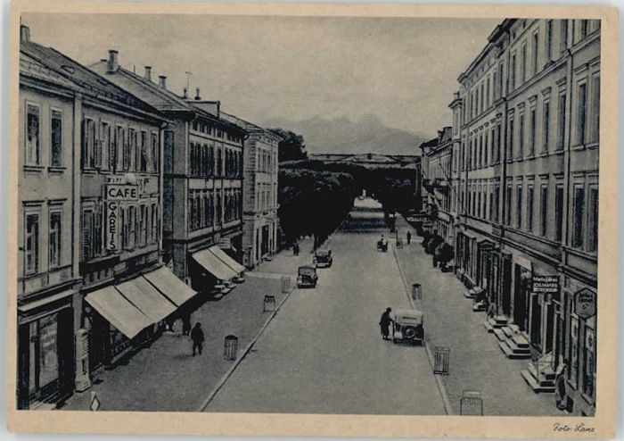 Rosenheim Bayern Rosenheim Oberbayern Bahnhofstrasse Wen