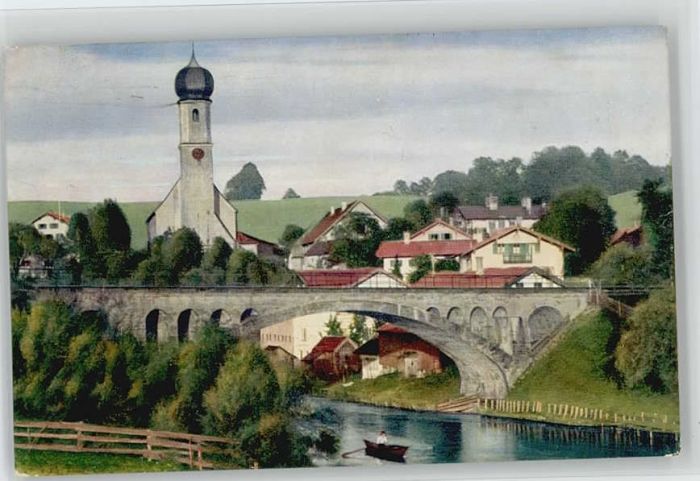 Gmund Tegernsee Künstlerkarte ungelaufen ca. 1920