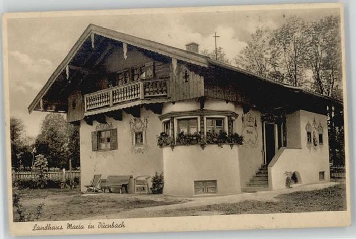 Duernbach Tegernsee andhaus Maria ungelaufen ca. 1920