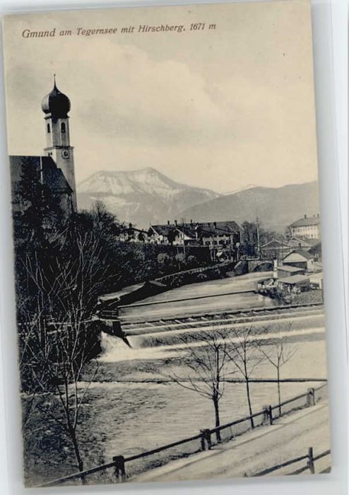 Gmund Tegernsee  ungelaufen ca. 1920