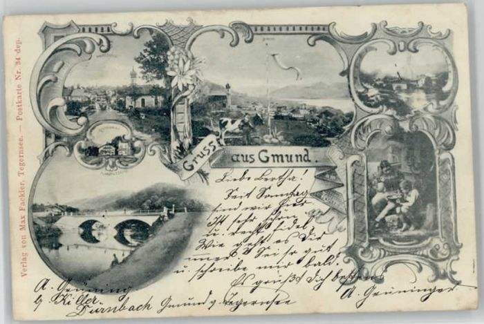 Gmund Tegernsee  x 1898