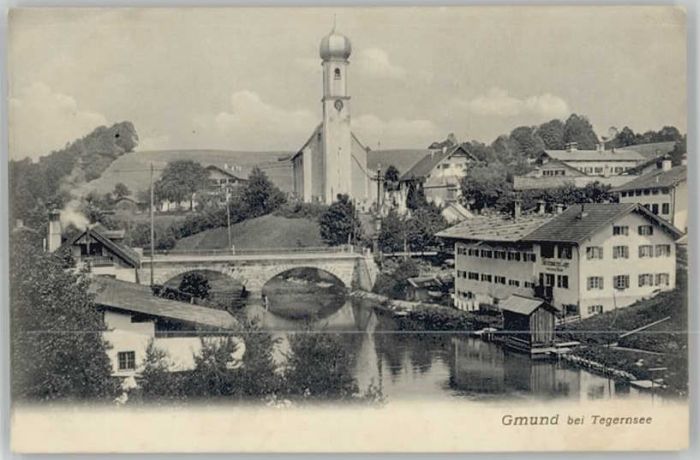 Gmund Tegernsee  ungelaufen ca. 1900