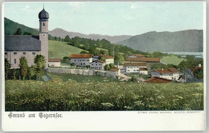 Gmund Tegernsee  ungelaufen ca. 1900