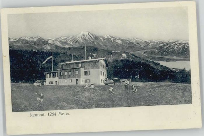 Tegernsee Bayern Neureut x 1905