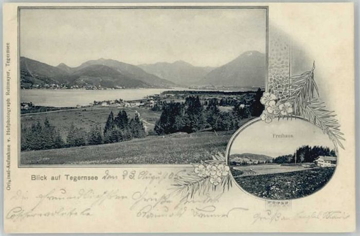 Tegernsee Freihaus x 1905