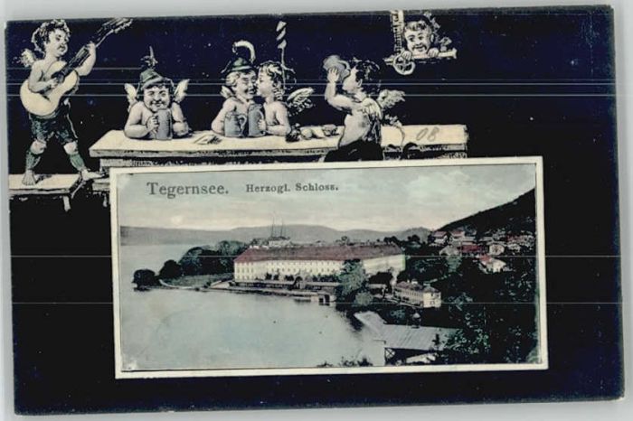 Tegernsee Schloss x 1908