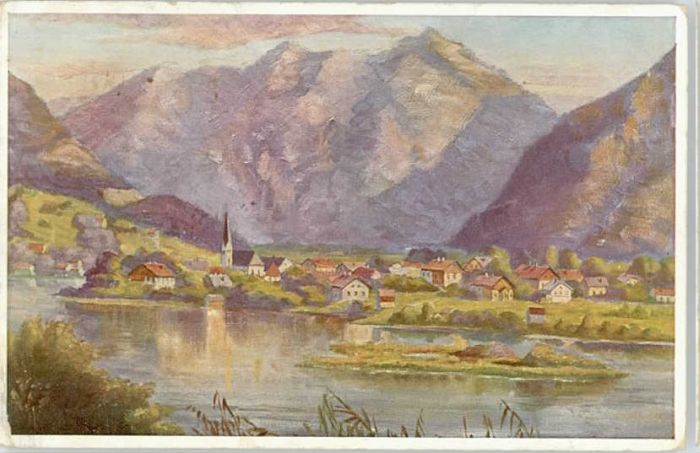 Rottach-Egern Künstlerkarte x 1916