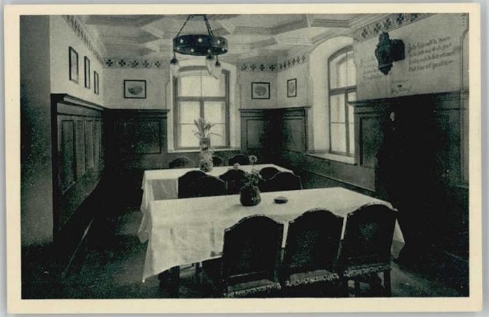 Hohenaschau Chiemgau Hotel Burg ungelaufen ca. 1920