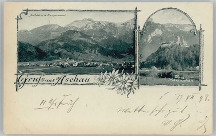 Aschau Chiemgau x 1898