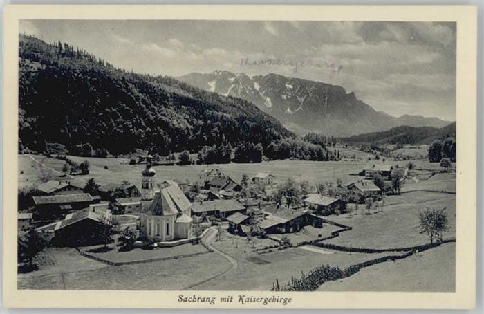 Sachrang Chiemgau ungelaufen ca. 1920
