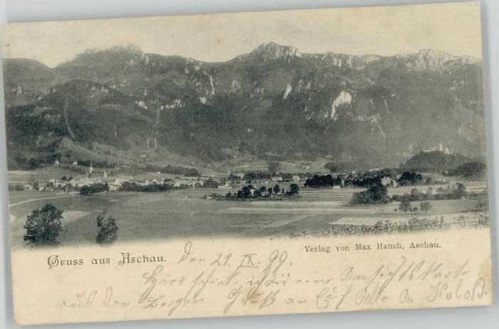 Aschau Chiemgau x 1899