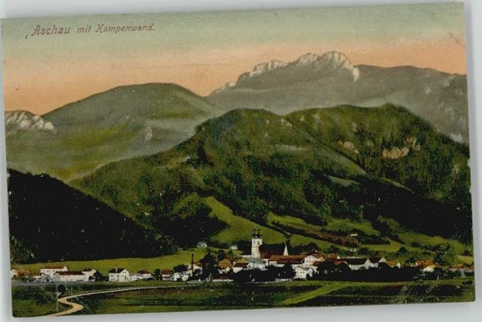 Aschau Chiemgau ungelaufen ca. 1920