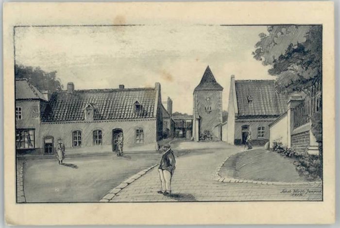 uebersee ünstlerJakob Wirth Feldpost x 1916