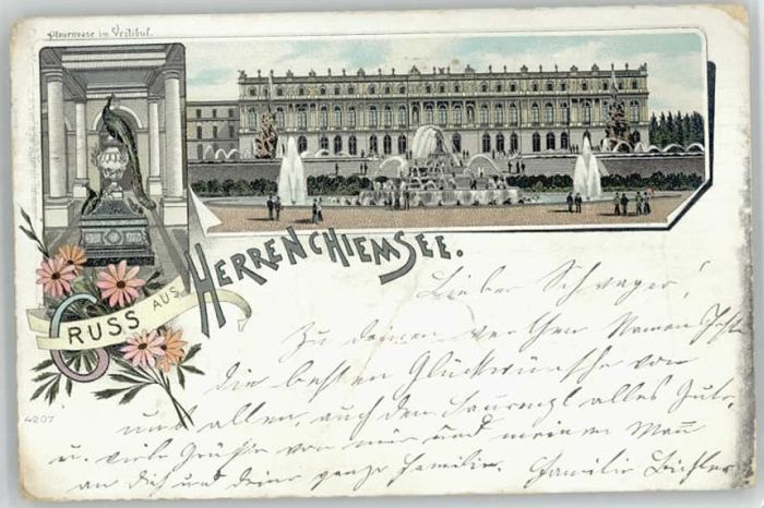 Chiemsee Bayern x 1907