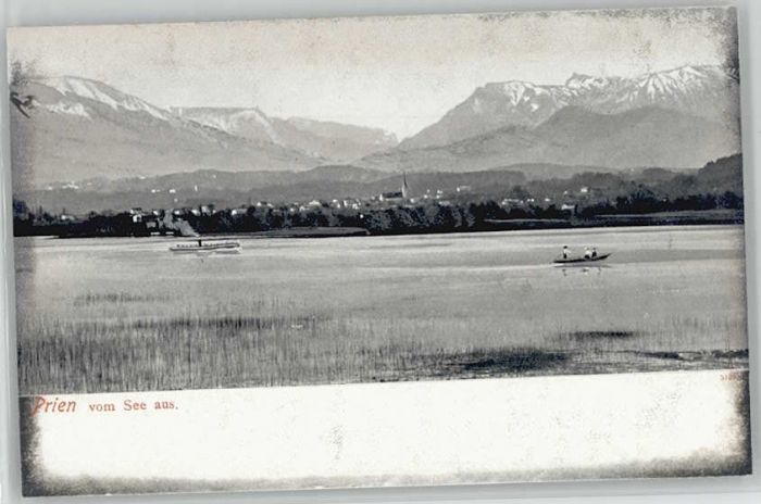Prien Chiemsee ungelaufen ca. 1900