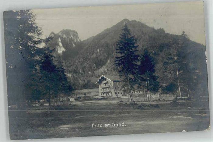 Ruhpolding Bayern Fritz am Sand x 1910