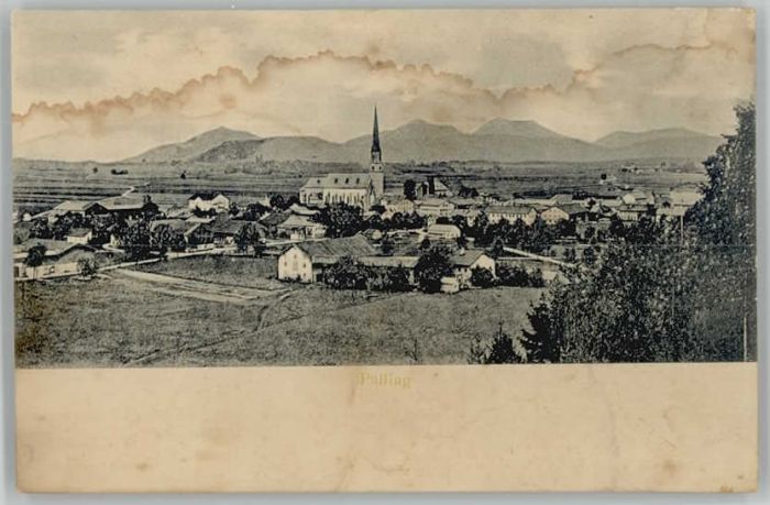 Palling Oberbayern ungelaufen ca. 1910