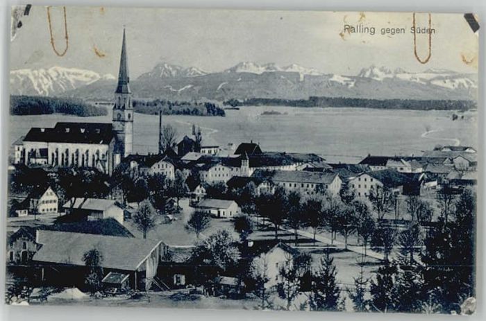 Palling Oberbayern ungelaufen ca. 1910