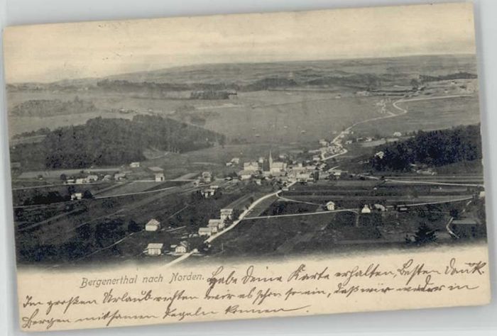 Bergen Chiemgau Bergen  x 1906