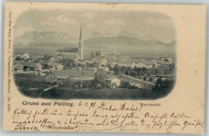 Palling Oberbayern  x 1898