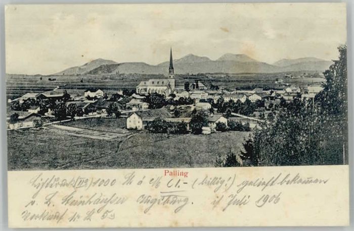 Palling Oberbayern  o 1906