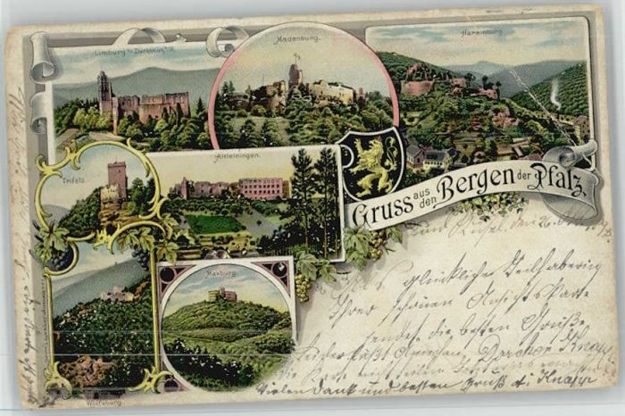 Altleiningen Limburg Madenburg Hardenburg Maxburg Tr