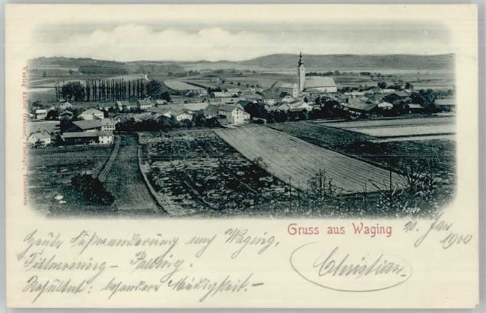 Waging See  ungelaufen ca. 1900