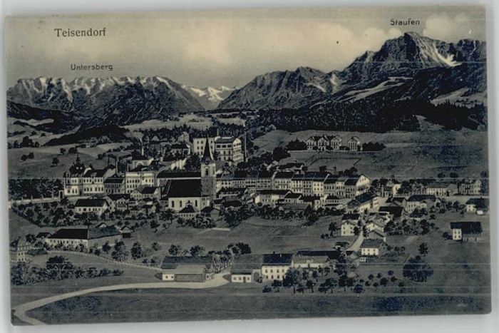Teisendorf Oberbayern Teisendorf Künstlerkarte x 1911