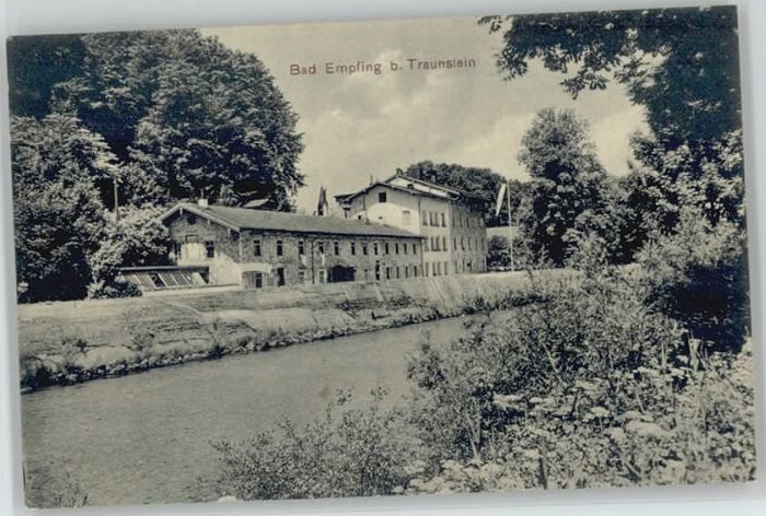 Traunstein Oberbayern Traunstein [Stempelabschlag] Bad Empfin