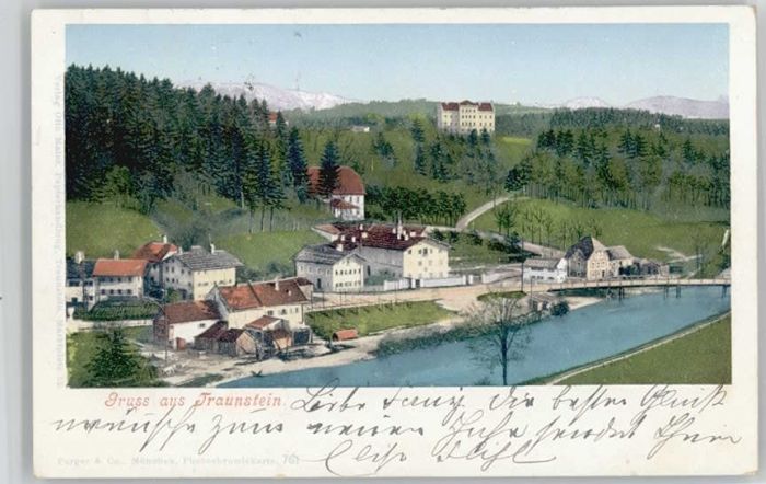 Traunstein Oberbayern Traunstein  x 1900
