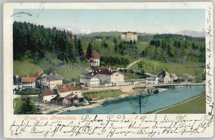 Traunstein Oberbayern Traunstein  x 1903