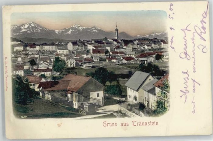 Traunstein Oberbayern Traunstein  x 1900