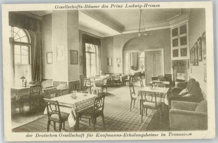 Traunstein Oberbayern Traunstein Erholungsheim x 1914