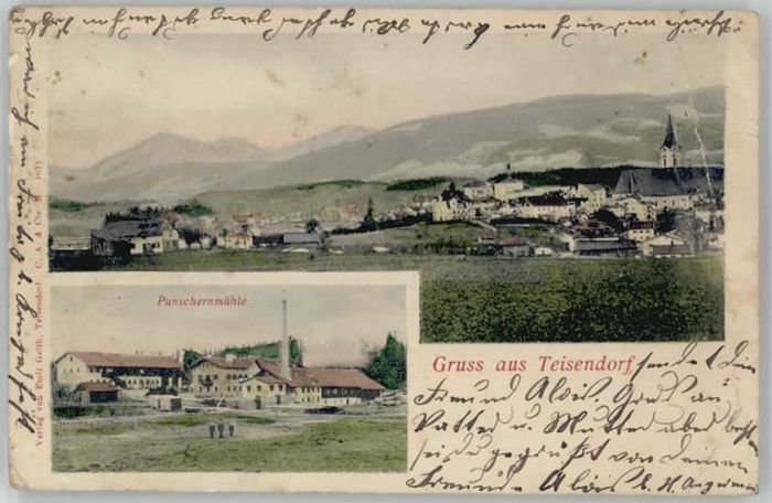 Teisendorf Oberbayern Teisendorf Punschermühle x 1904