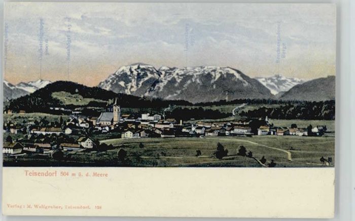 Teisendorf Oberbayern Teisendorf  ungelaufen ca. 1910
