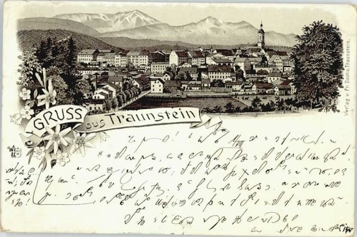 Traunstein Oberbayern Traunstein  x 1904
