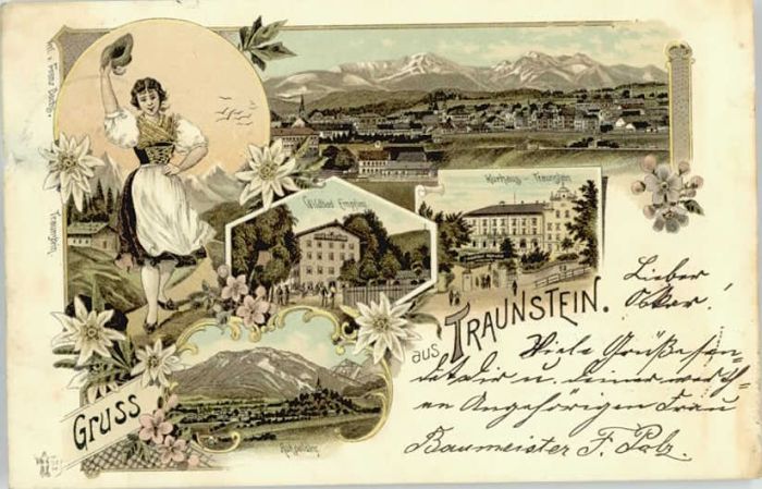 Traunstein Oberbayern Traunstein  x 1897
