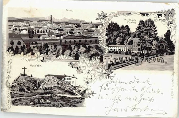 Traunstein Oberbayern Traunstein Hochfelln Wildbad Empfing x