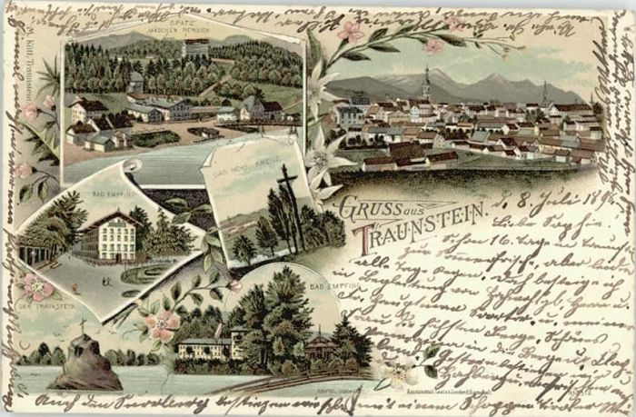 Traunstein Oberbayern Traunstein  x 1898
