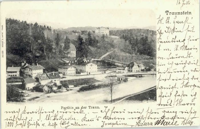Traunstein Oberbayern Traunstein  x 1901