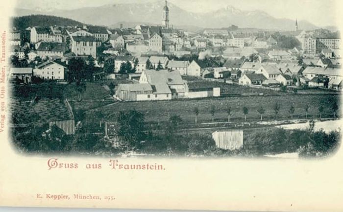 Traunstein Oberbayern Traunstein  ungelaufen ca. 1900