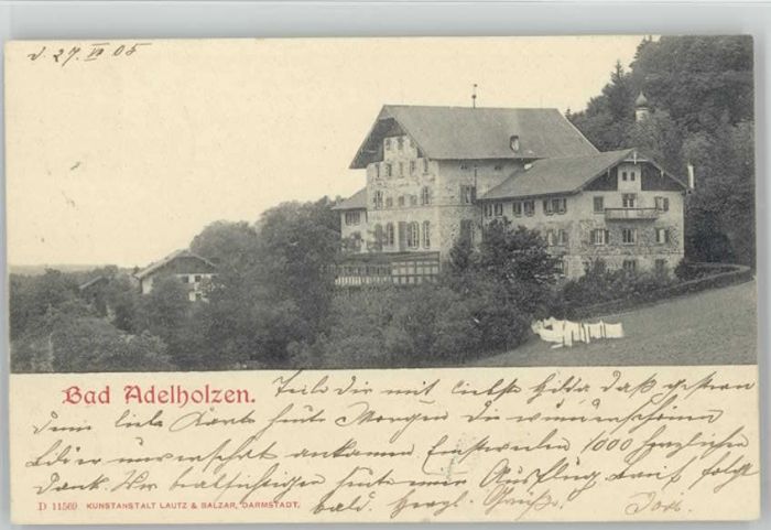 Bad Adelholzen Oberbayern Bad Adelholzen  x 1905